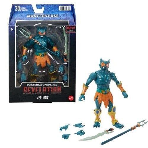 Masters of the Universe Revelation Mer-Man Figure