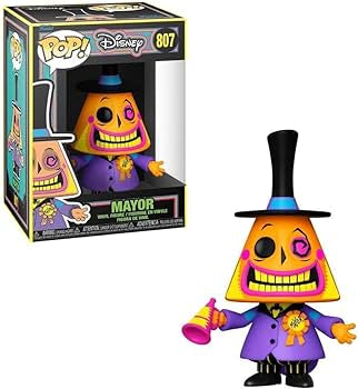 The Nightmare Before Christmas 807 Mayor Blacklight Funko Pop! Vinyl Figure