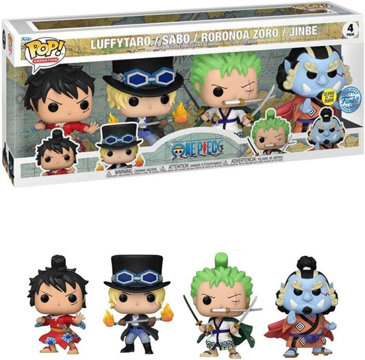 One Piece S4 4-Pack Funko Pop! Vinyl Figures