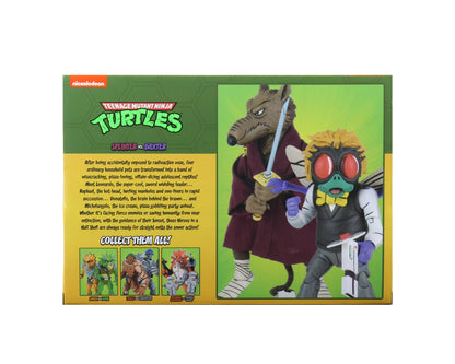 TMNT Splinter vs Baxter Action Figure 2-Pack