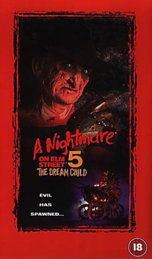 A Nightmare on Elm Street 5: The Dream Child VHS