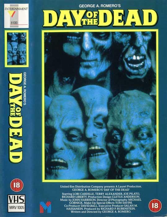 George A. Romero’s Day of the Dead VHS