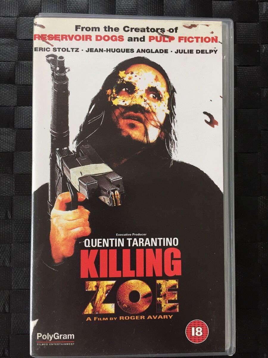 Killing Zoe VHS