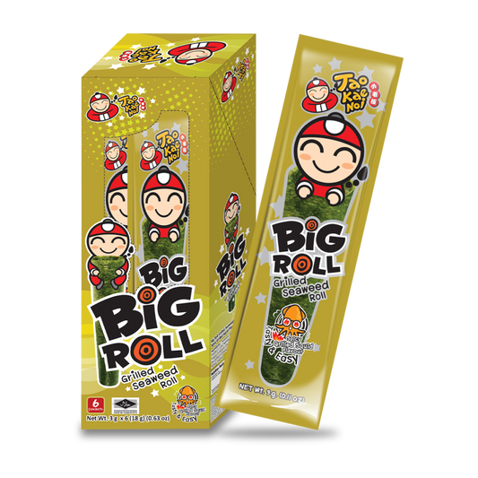 Tao Kae Noi Big Roll: Grilled Seaweed Roll Spicy Grilled Squid Flavour 3g