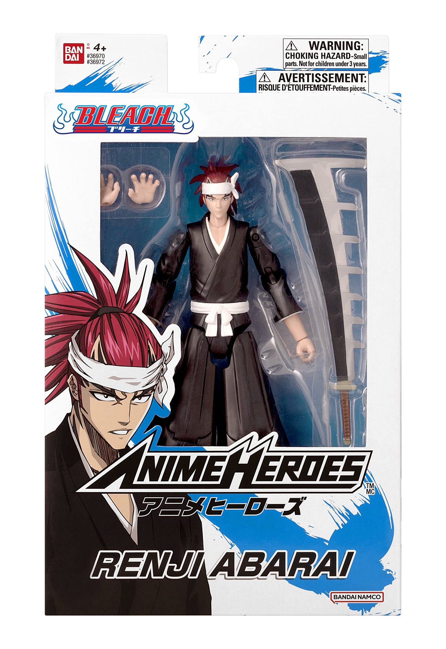 Bleach Renji Abarai Anime Heroes Action Figure