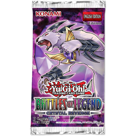 Yu-Gi-Oh! Battles of Legend: Crystal Legend Booster Pack