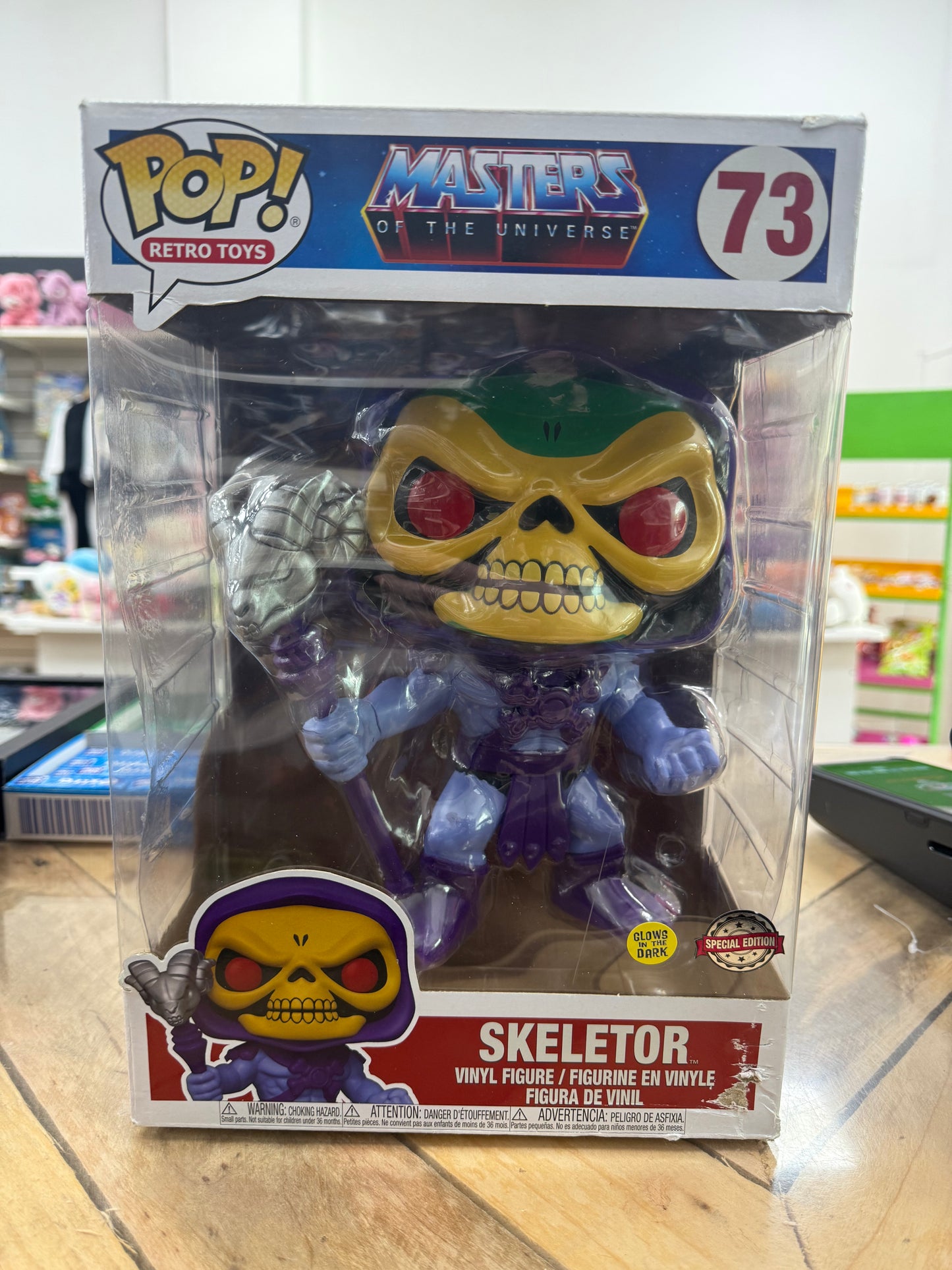 Masters of the Universe 73 Skeletor Funko Pop! Jumbo Vinyl Figure