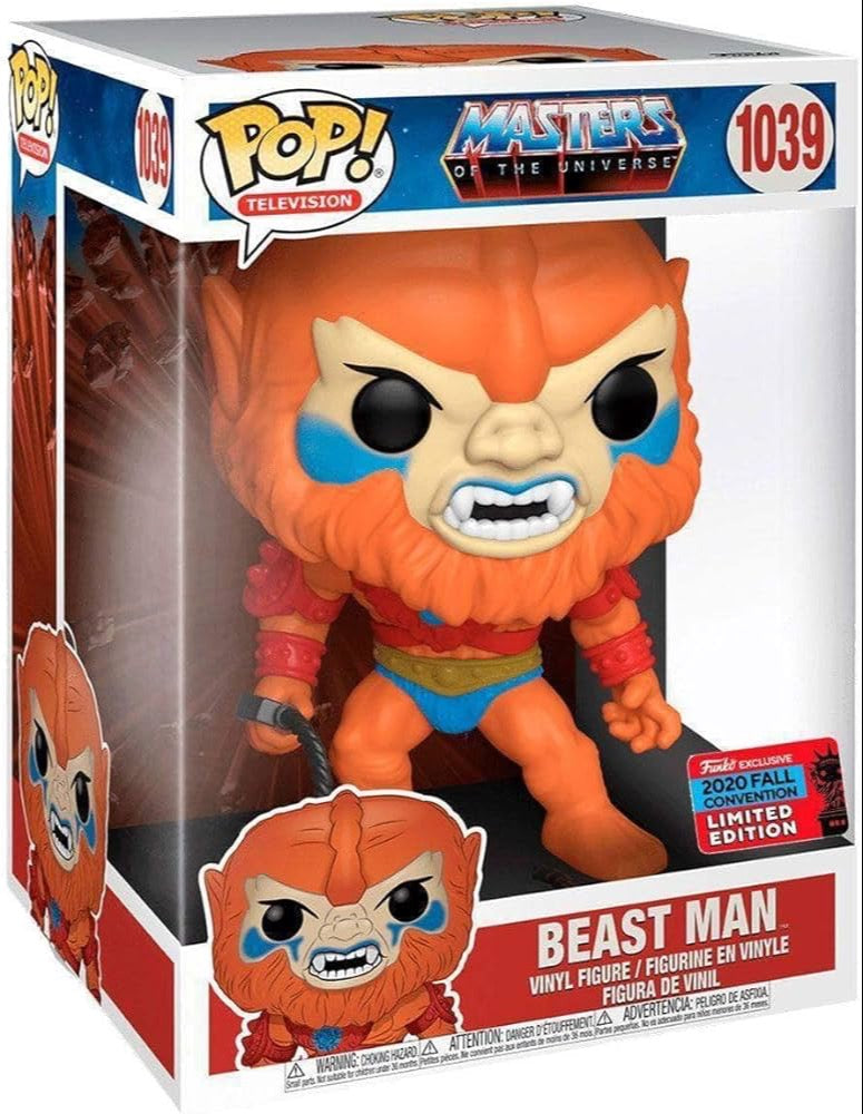 Masters of the Universe 1039 Beast Man Funko Pop! Jumbo Vinyl Figure