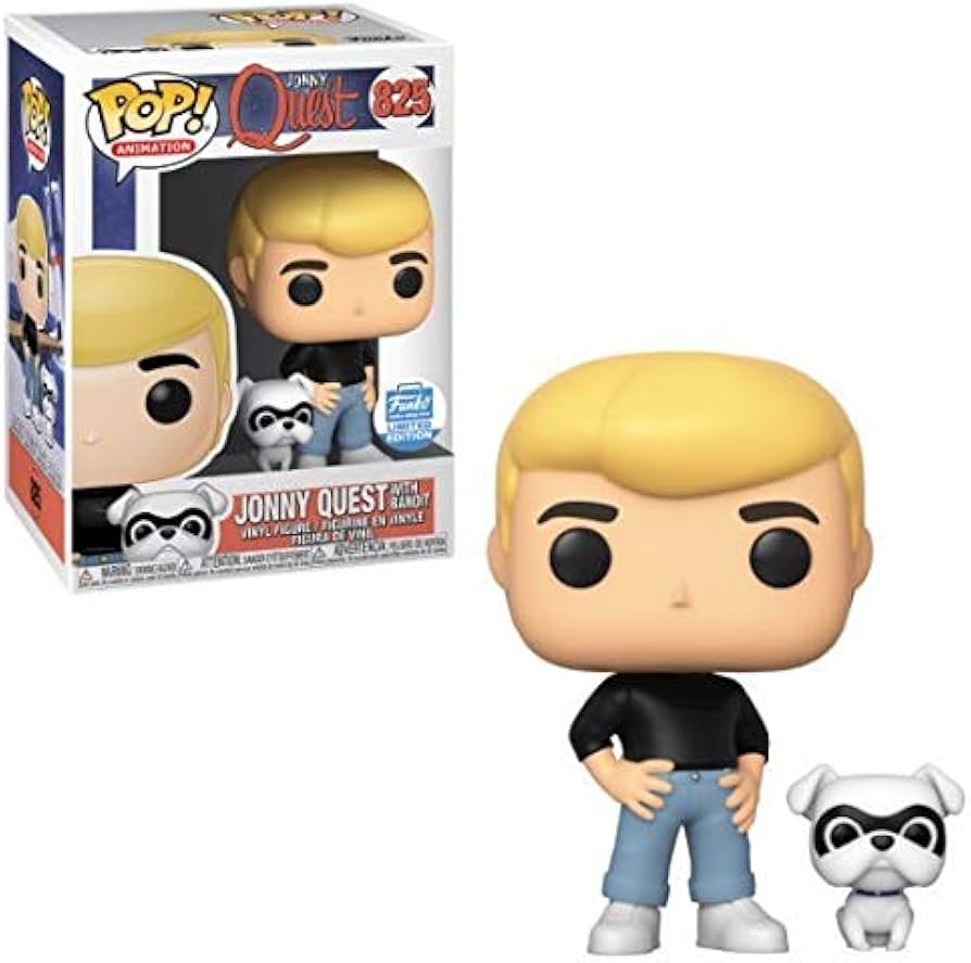 Jonny Quest 825 Jonny Quest with Bandit Funko Pop! Vinyl Figure