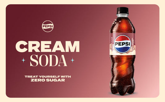 Pepsi Zero Sugar Cream Soda 500ml