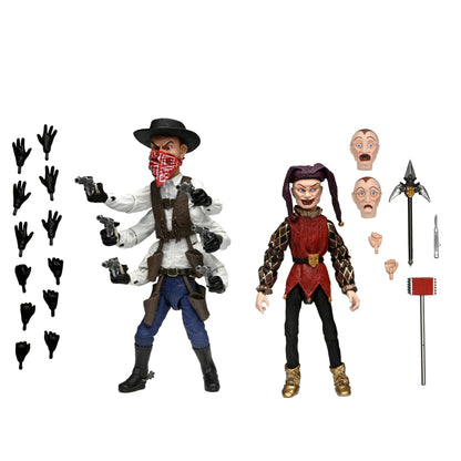 Puppet Master Six Shooter & Jester Ultimate Figures
