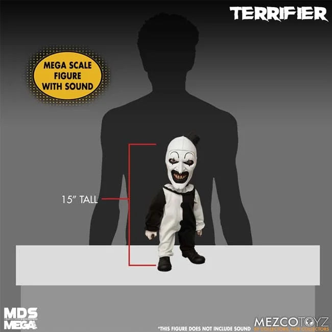 The Terrifier Art the Clown MDS Mega Figure with Sound