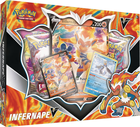 Pokémon Trading Card Game Infernape V Box
