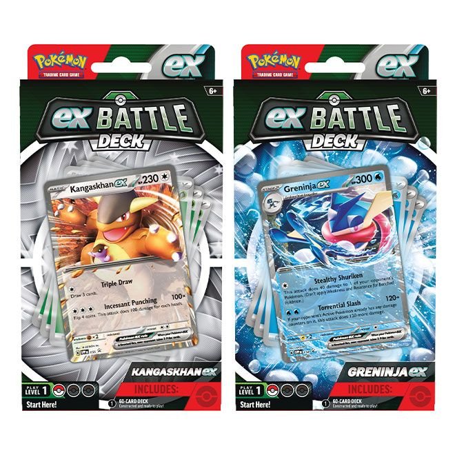 Pokémon Trading Card Game Kangaskhan / Greninja Ex Battle Decks