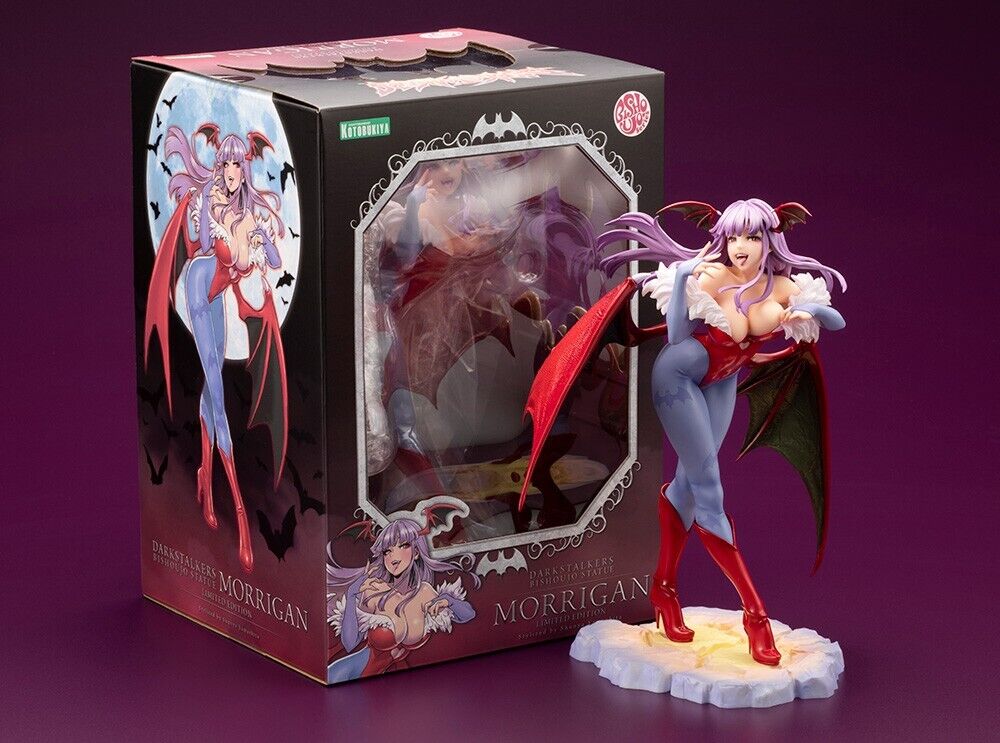 Darkstalkers Morrigan Bishoujo Limited Edition Figure