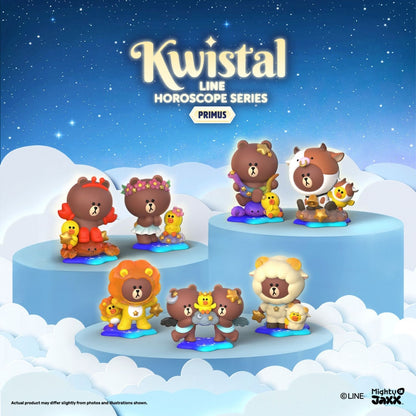 Line Friends Kwistal Horoscope Primus Series Vinyl Figure Blindbox