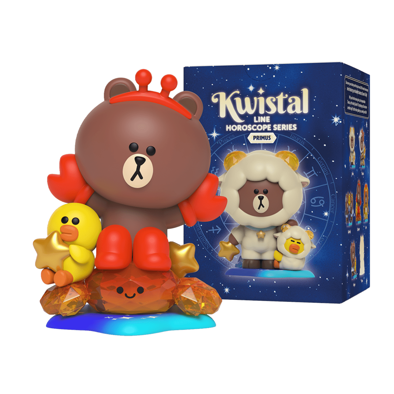 Line Friends Kwistal Horoscope Primus Series Vinyl Figure Blindbox