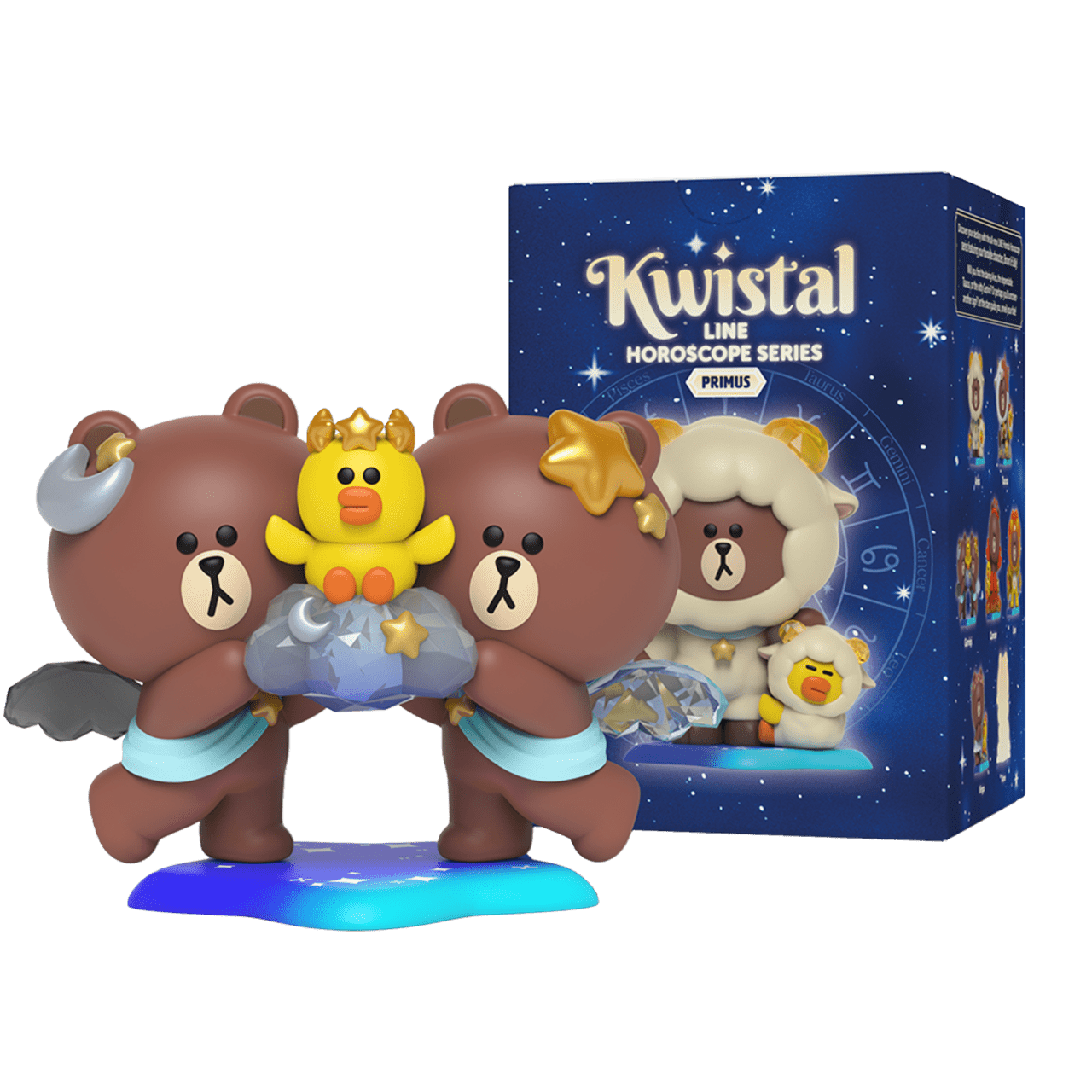 Line Friends Kwistal Horoscope Primus Series Vinyl Figure Blindbox