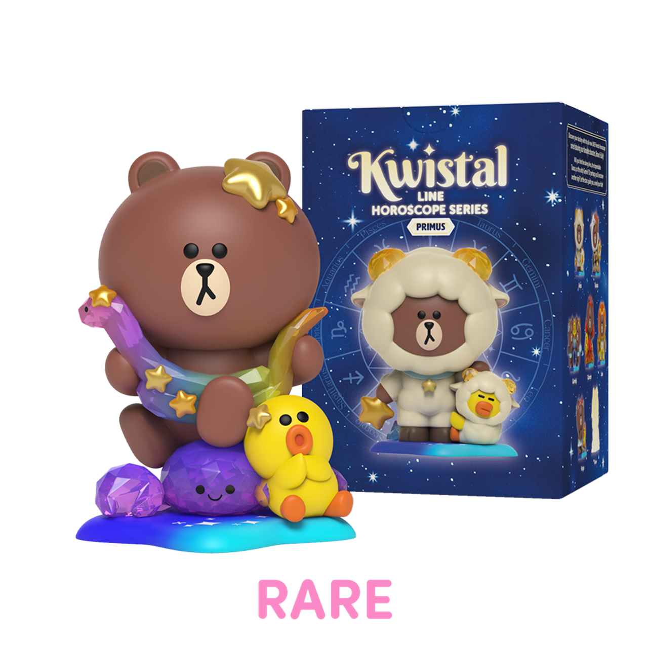 Line Friends Kwistal Horoscope Primus Series Vinyl Figure Blindbox