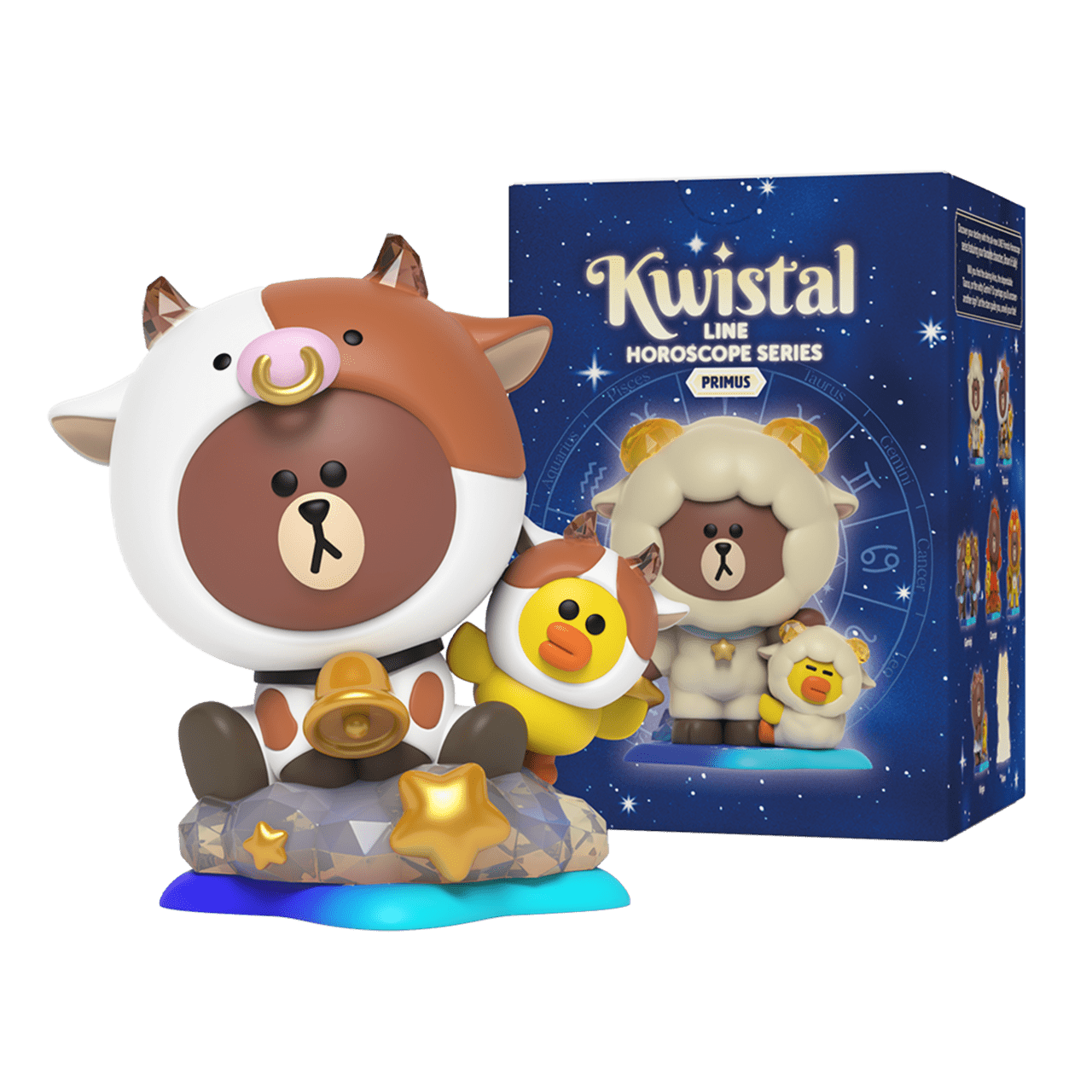 Line Friends Kwistal Horoscope Primus Series Vinyl Figure Blindbox