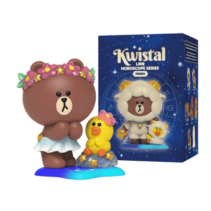 Line Friends Kwistal Horoscope Primus Series Vinyl Figure Blindbox