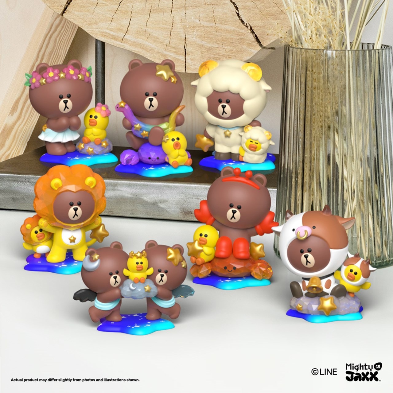 Line Friends Kwistal Horoscope Primus Series Vinyl Figure Blindbox