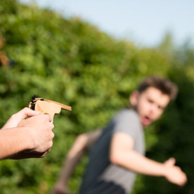 Rapid Fire Rubber Band Shooter