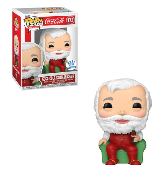 Coca-Cola 173 Santa in Chair Funko Pop! Vinyl Figure