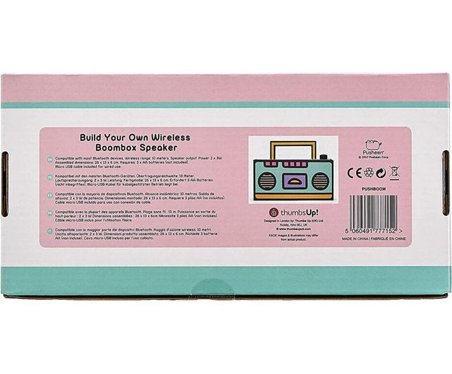 Pusheen Build Your Own Wireless Boombox Speaker