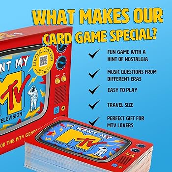 I Want My MTV Card Game