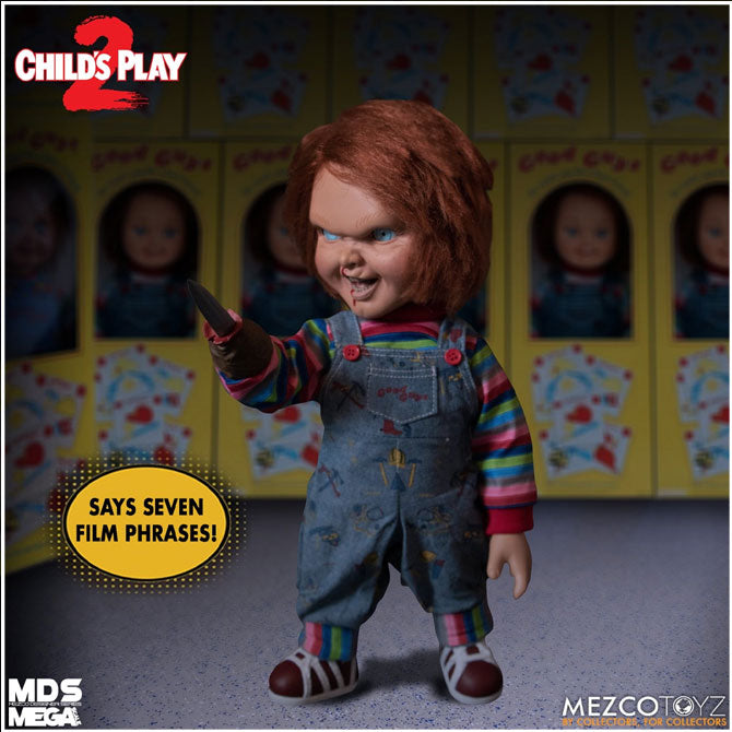 Child’s Play Good Guy Menacing Chucky Mega Talking Figure