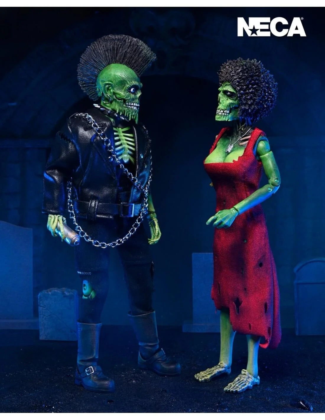 Return of the Living Dead Trash and Suicide 8” Clothed Figure 2-Pack