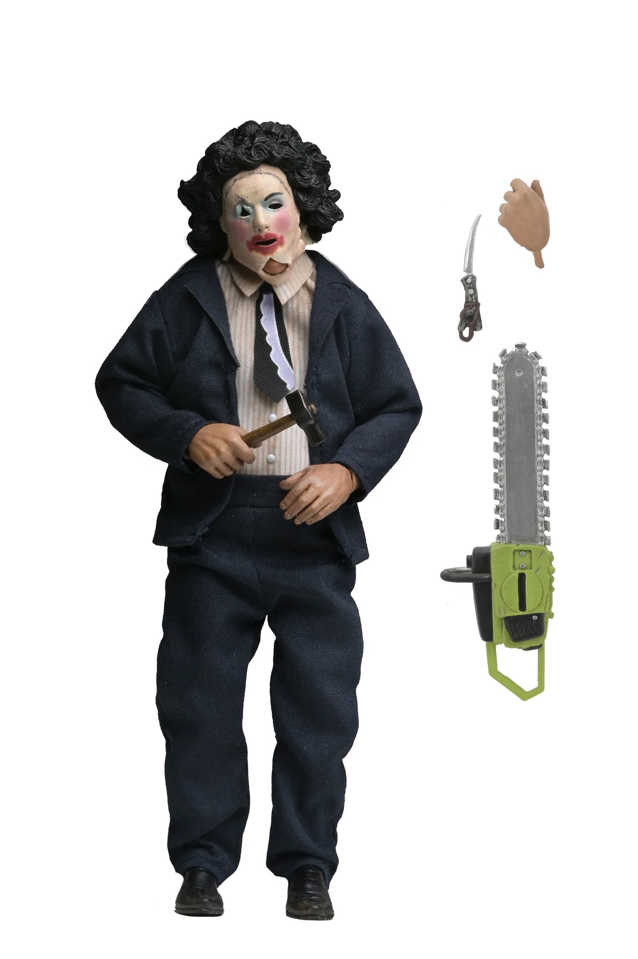 Texas Chainsaw Massacre 50th Anniversary Leatherface (Pretty Woman Mask) 8” Clothed Figure
