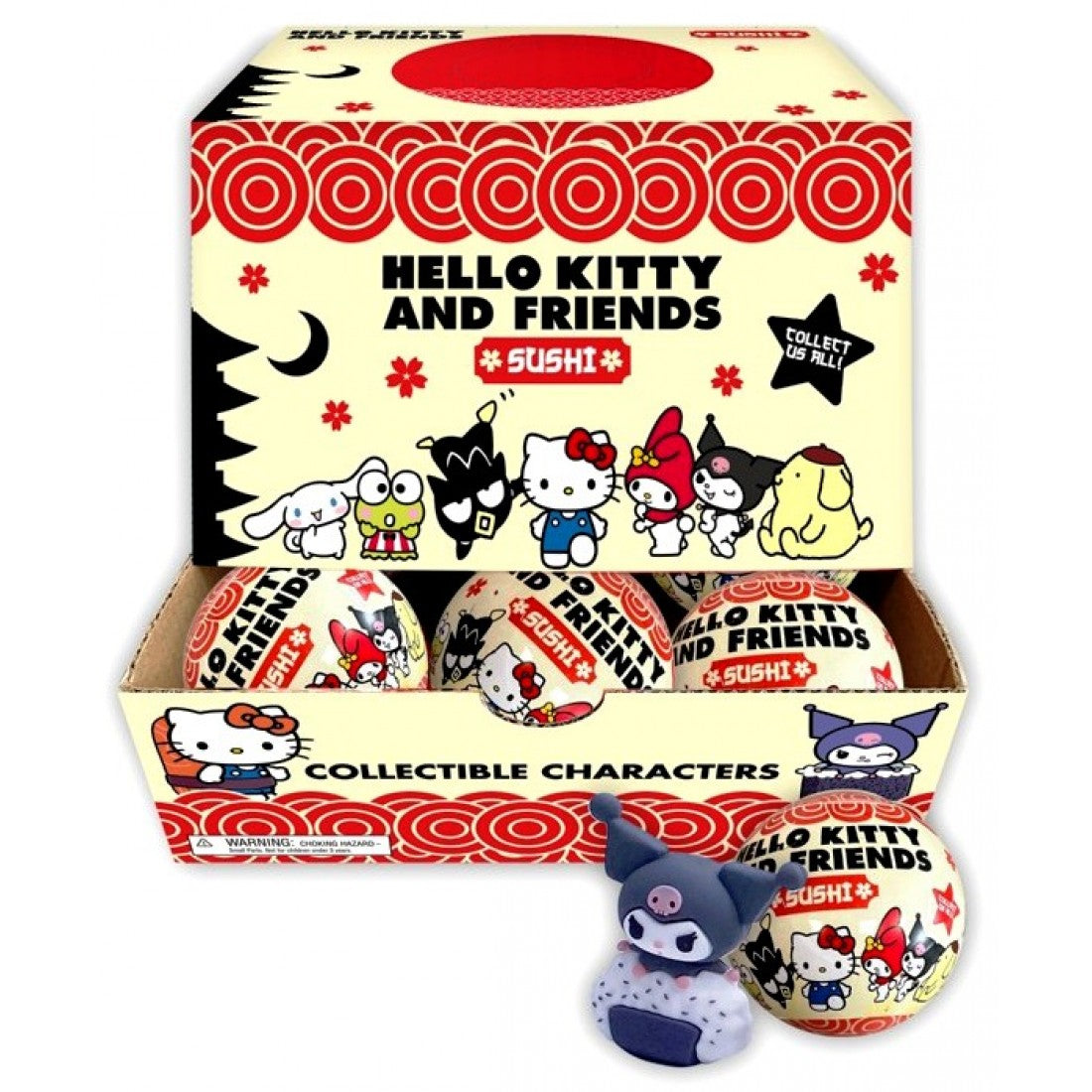 Hello Kitty Sushi Figure Blind Capsule
