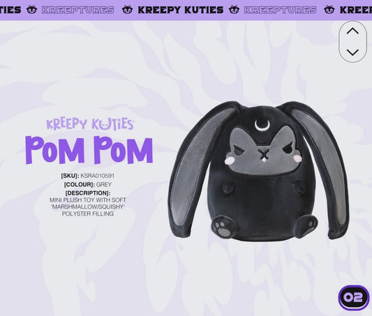 Kuties: Pom Pom Plush by Killstar