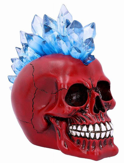 Crystal Hawk Red 20cm Light-up Skull