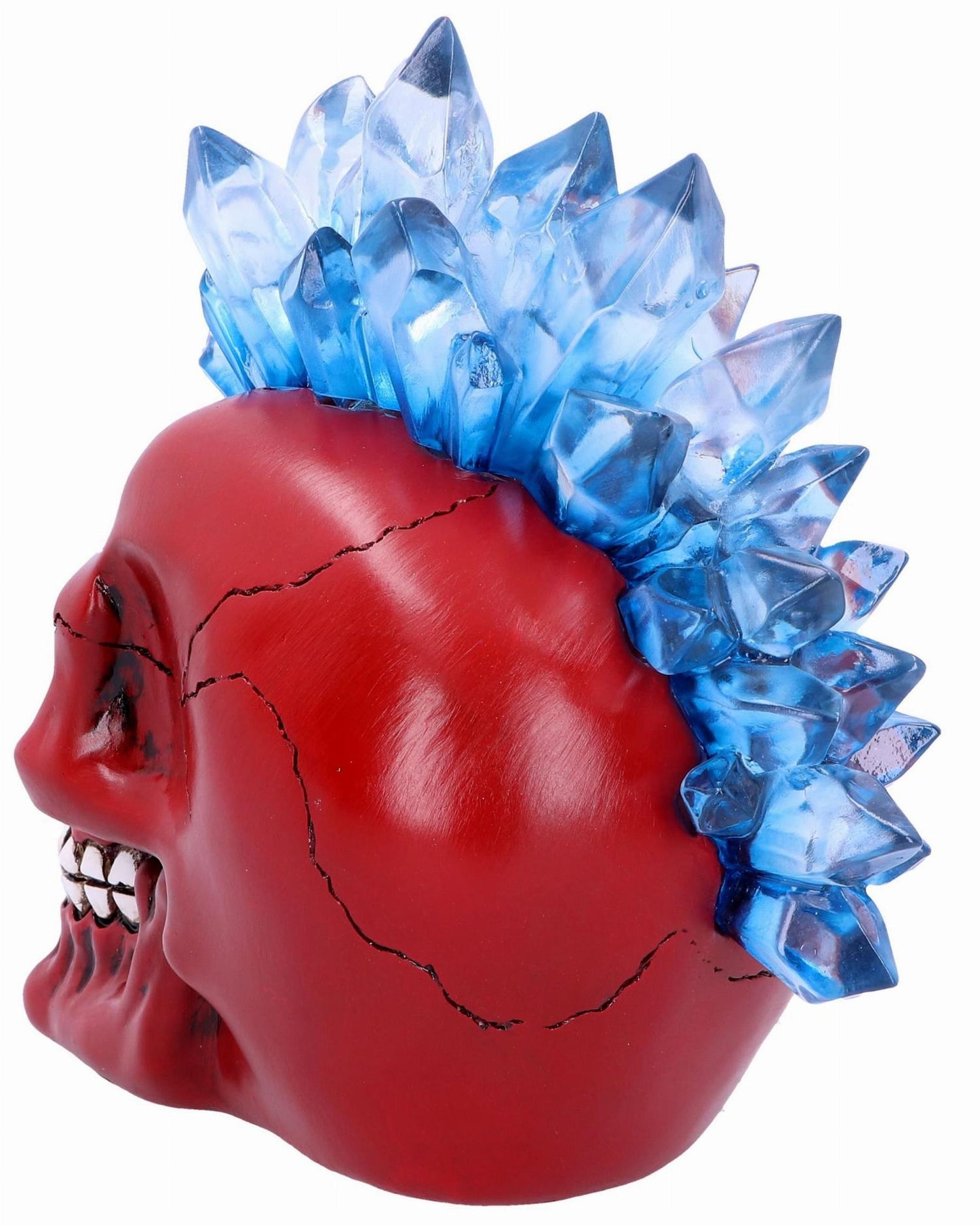 Crystal Hawk Red 20cm Light-up Skull