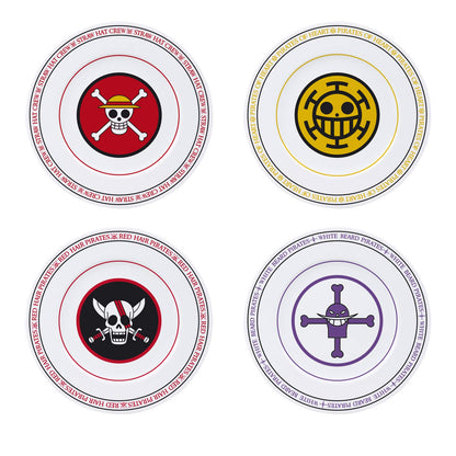 One Piece Emblems Plate Set