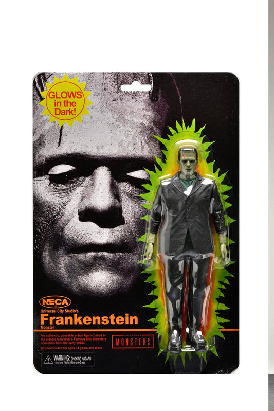 Universal Monsters Retro Glow-In-The-Dark Frankenstein 7" Action Figure