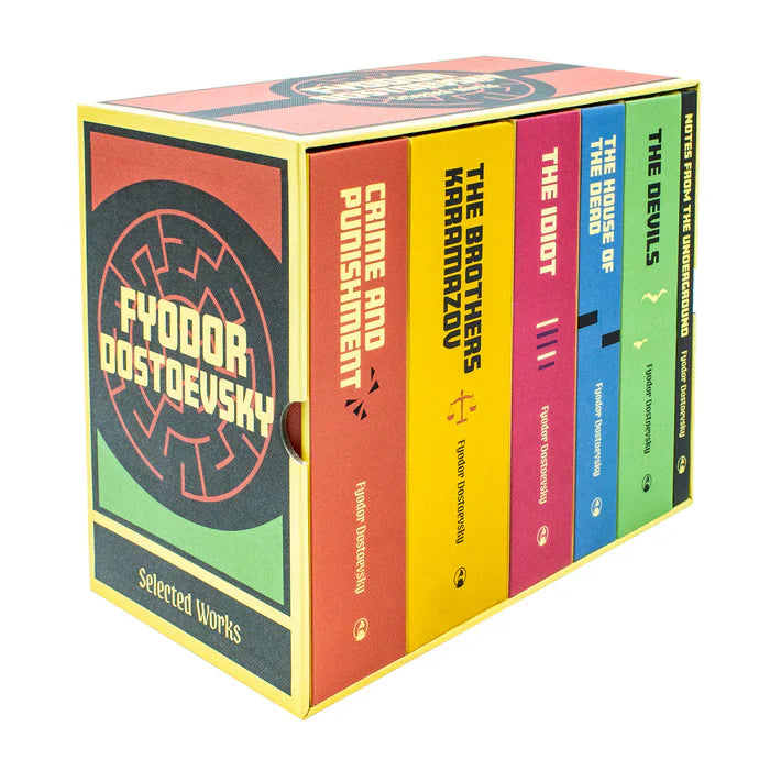 Selected Works of Fyodor Dostoevsky (Hardback 6-Book Collection)
