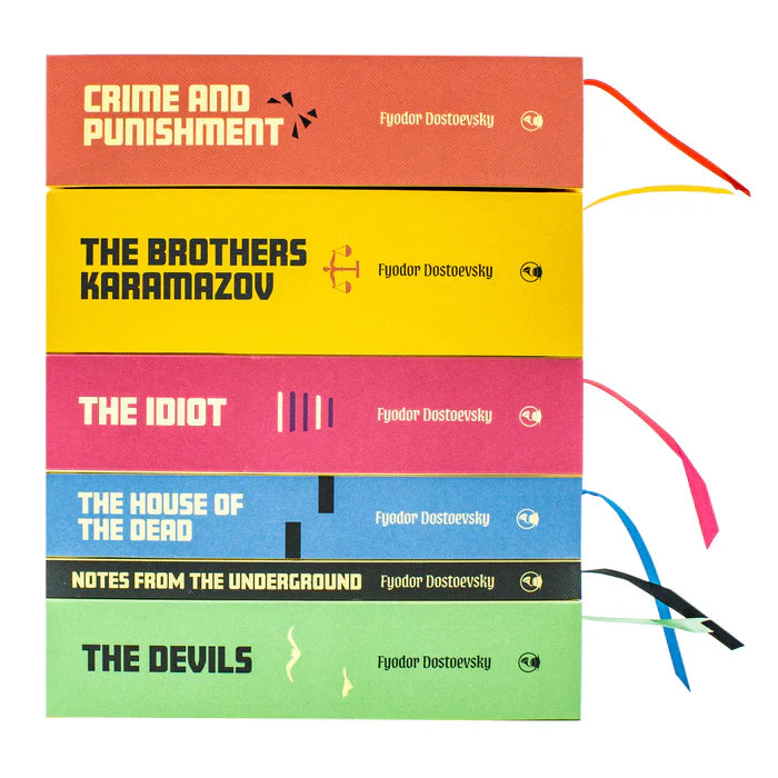 Selected Works of Fyodor Dostoevsky (Hardback 6-Book Collection)