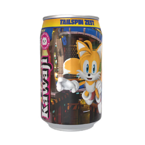 Sonic the Hedgehog Tailspin Zest Soda 330ml