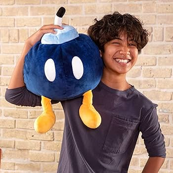 Super Mario Bob-omb Club Mocchi-Mocchi Mega Plush