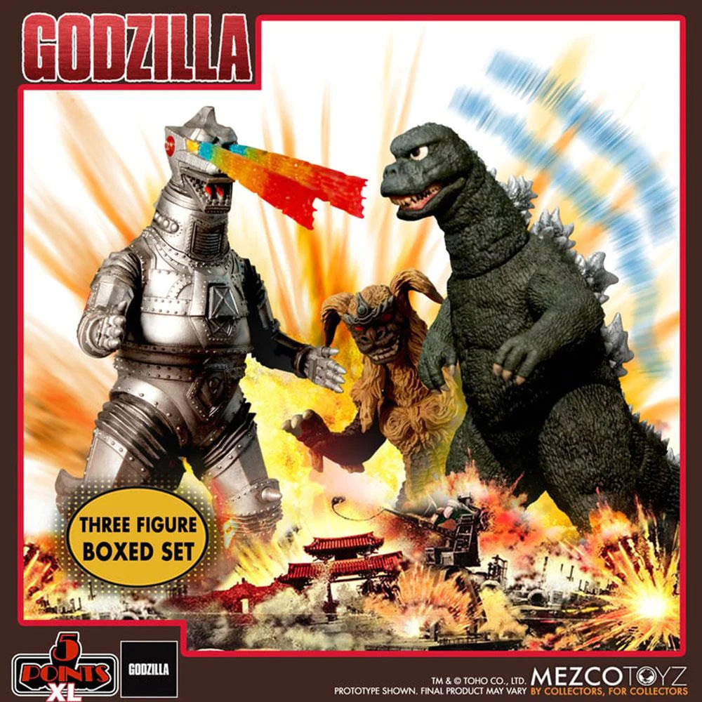 Godzilla vs Mechagodzilla (1974) 3-Figure Set