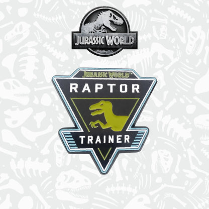Jurassic World Raptor Trainer Limited Edition Pin Badge
