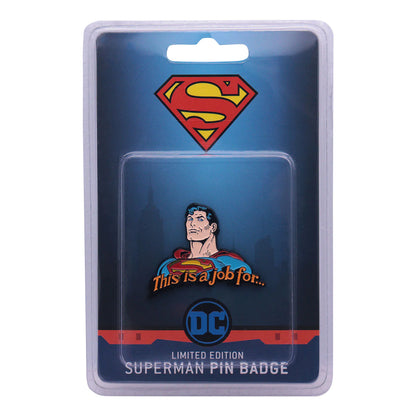 Superman Limited Edition Pin Badge