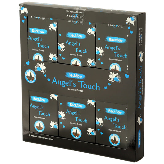 Angel’s Touch Backflow Incense Cones 6 Packs x 12 Cones