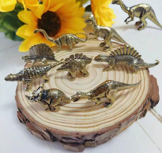 Dinosaur Miniature Vintage Metal Figure