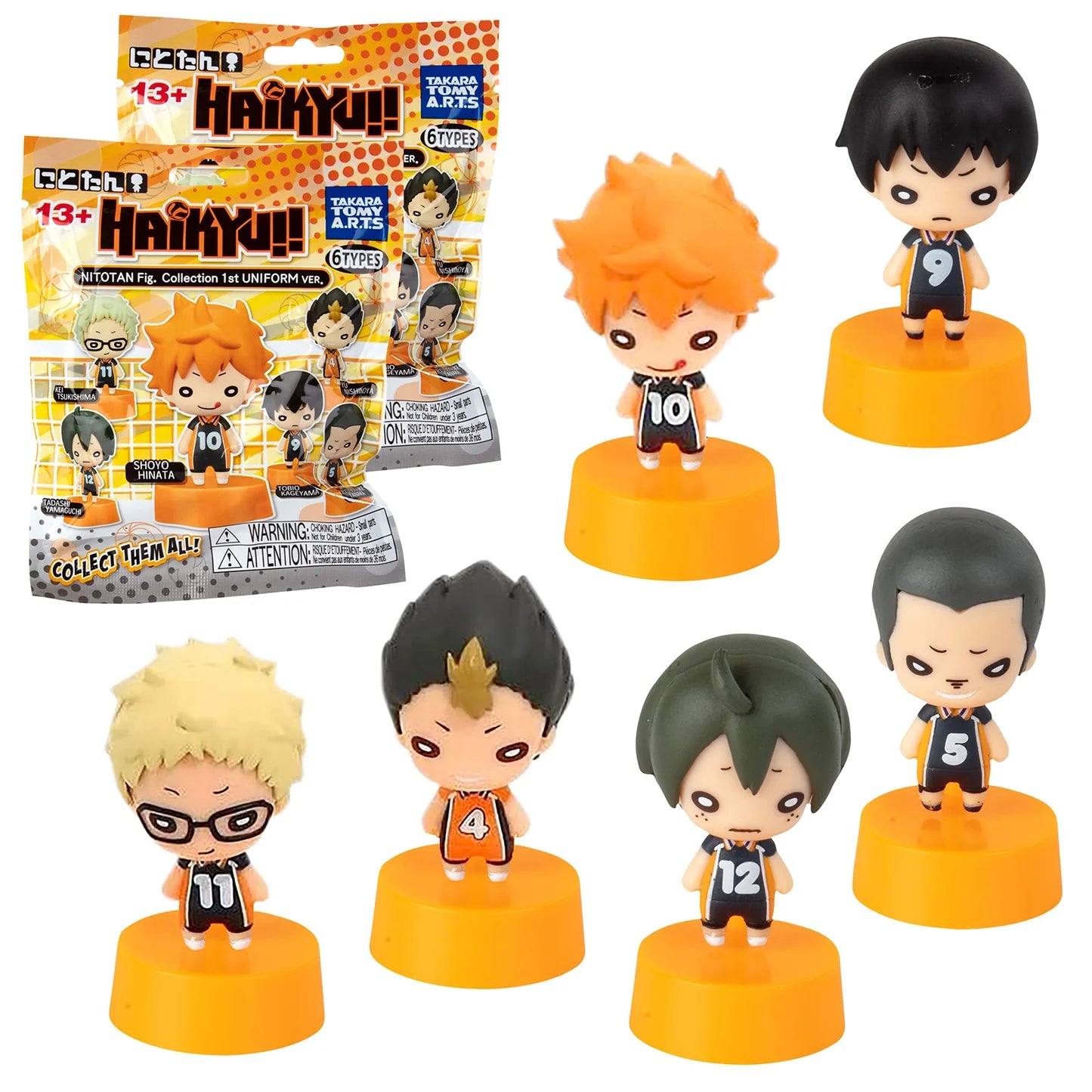 Haikyu!! Nitotan Figure Collection 1st Uniform version Blindbag