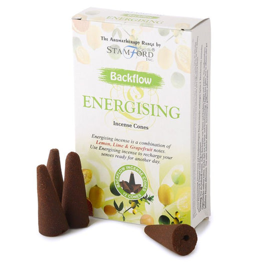 Energising Backflow Incense Cones 1 Pack x 12 Cones